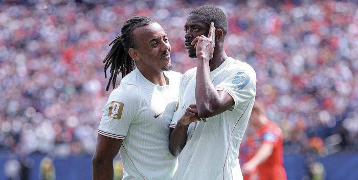 CanalSupporters's tweet photo. Dembélé prend de l’importance en équipe de France

➡️ https://t.co/3peDFUEmf5 https://t.co/o87sNZr1Gp