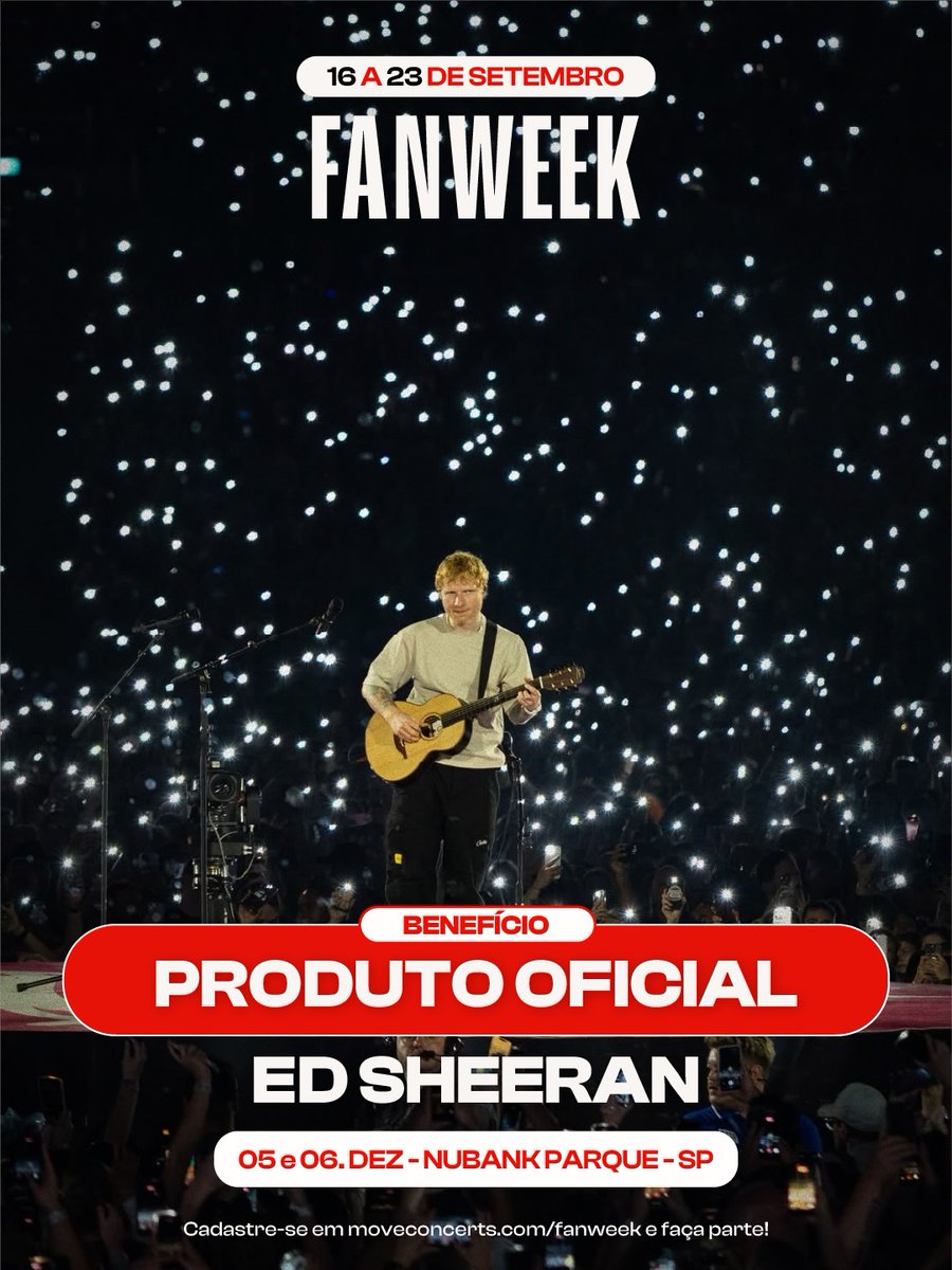 weinthecrowd's tweet photo. Imperdível! 😍 A Fan Week da Move Concerts vai presentear fãs do Ed Sheeran com Meet &amp; Greet, merch e upgrades de setor. https://t.co/1SHCpcJFyu