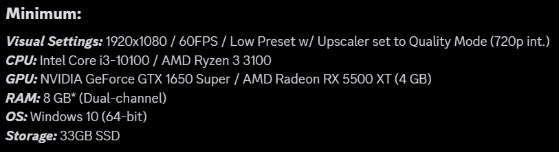 Rayz0rum's tweet photo. Rayman Legends Retold - System Specifications (but they now make sense)

*You may need to close background applications to avoid RAM-related crashes, or have twice the RAM capacity of the aforementioned spec to play comfortably. https://t.co/4NM40DI9IE