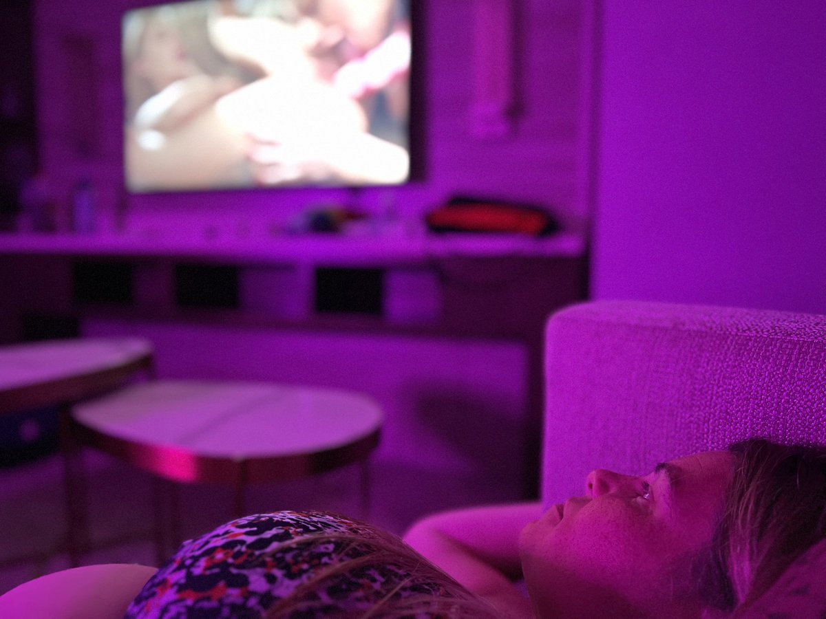 CurvyCoyote1's tweet photo. Join me on the couch? I wanna watch a movie.
I’ll even let you put your fingers in my popcorn.
🎬🍿🫦 https://t.co/Ig3mLP5LyI