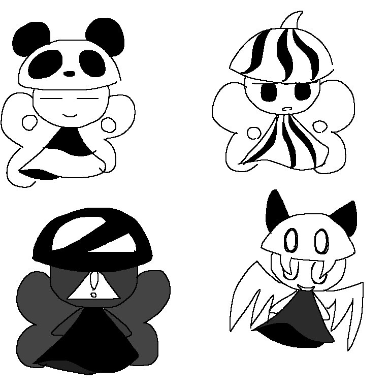 UnionBells's tweet photo. あんまり描かないBells
右���は序盤に死ぬからそりゃそうだけど https://t.co/RhH6lDvdIu