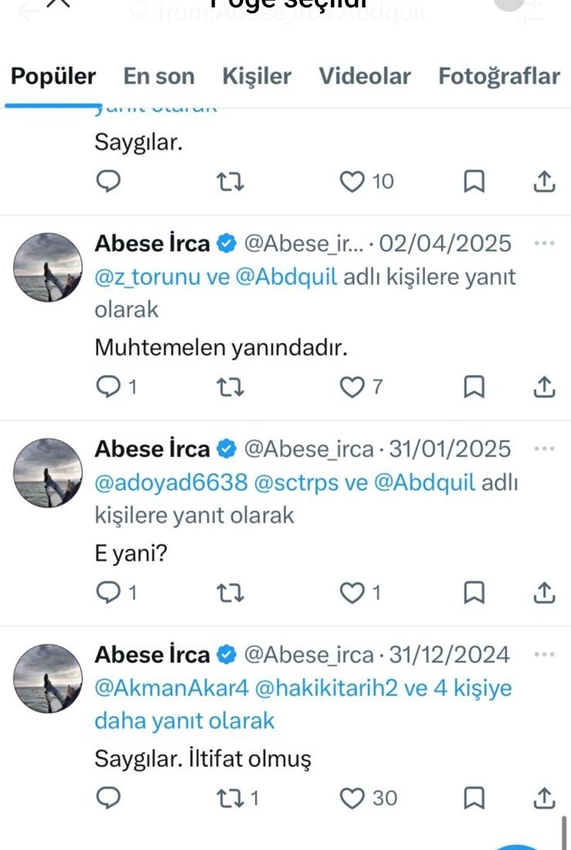 BayGece_'s tweet photo. @Abese_irca Daha da canımı sıkarsan Abdullah kilim ile DM yazışmaların gelir.
Tanımıyorum diyor. https://t.co/c0MaPUAJfz