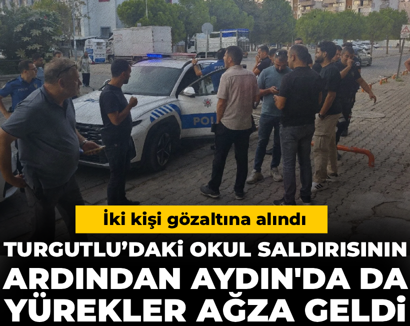 halktveu's tweet photo. Turgutlu’daki okul saldırısının ardından Aydın'da da yürekler ağza geldi: İki kişi gözaltına alındı

https://t.co/Ib8Y5zBbbw https://t.co/kCLdzMVRAg
