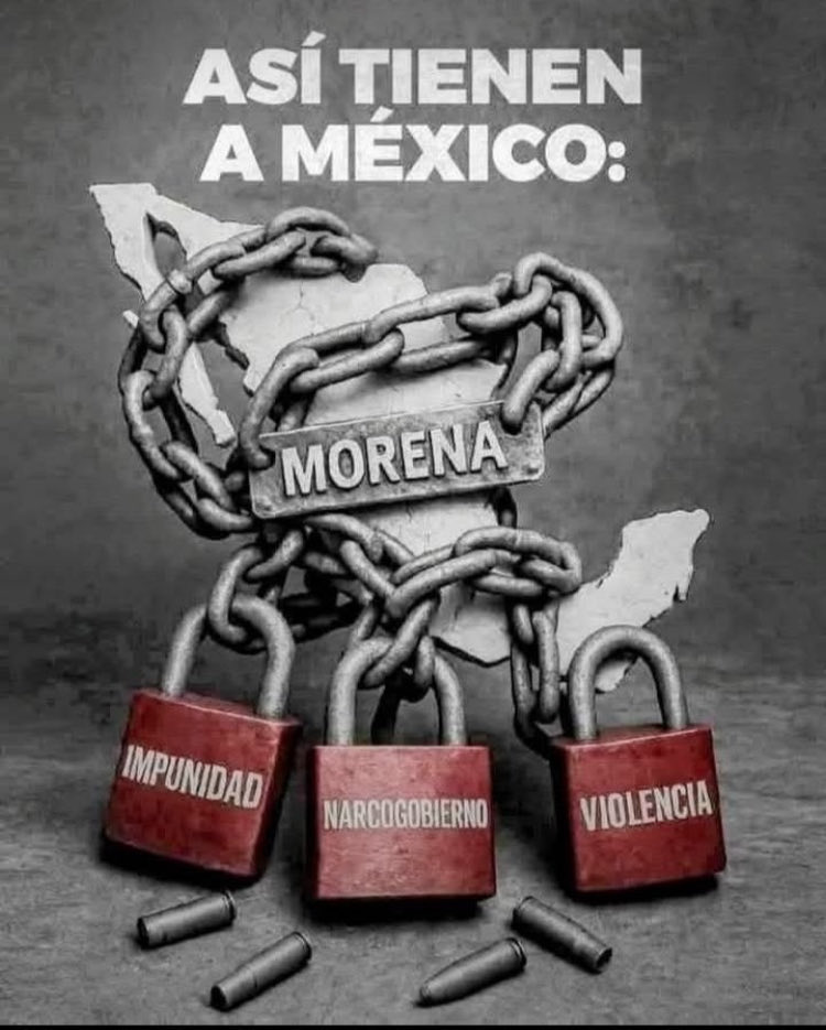 Ferka71's tweet photo. @MLopezSanMartin @PartidoMorenaMx @XochitlZagalMX @AztecaNoticias @PartidoMorenaMx @Claudiashein @SenadoresdelPAN entonces estamos con ustedes o nos matan?????  Que les pasa?! Corruptos y Asesinos con licencia, parecen secta en vez de partido
Político #NarcoPartidoDeMorena https://t.co/94GTvPArw2