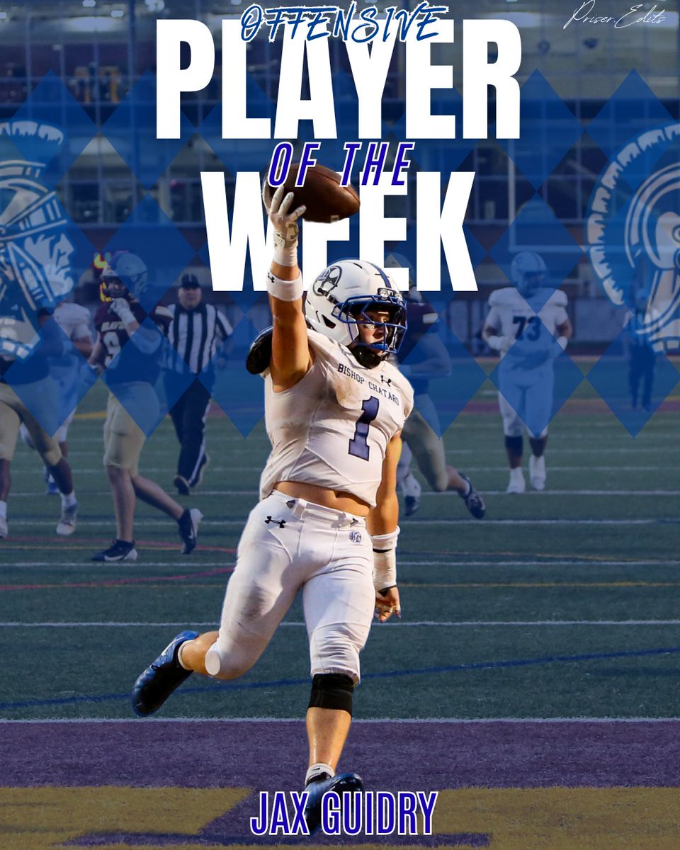 BCHSTrojansFB's tweet photo. Players of the Week
Vs. Brebeuf

Offense: Jax Guidry
Defense: Jagger Guidry
Special Teams: Henry Kaplan

#GoTrojans https://t.co/WgYSFH6reo
