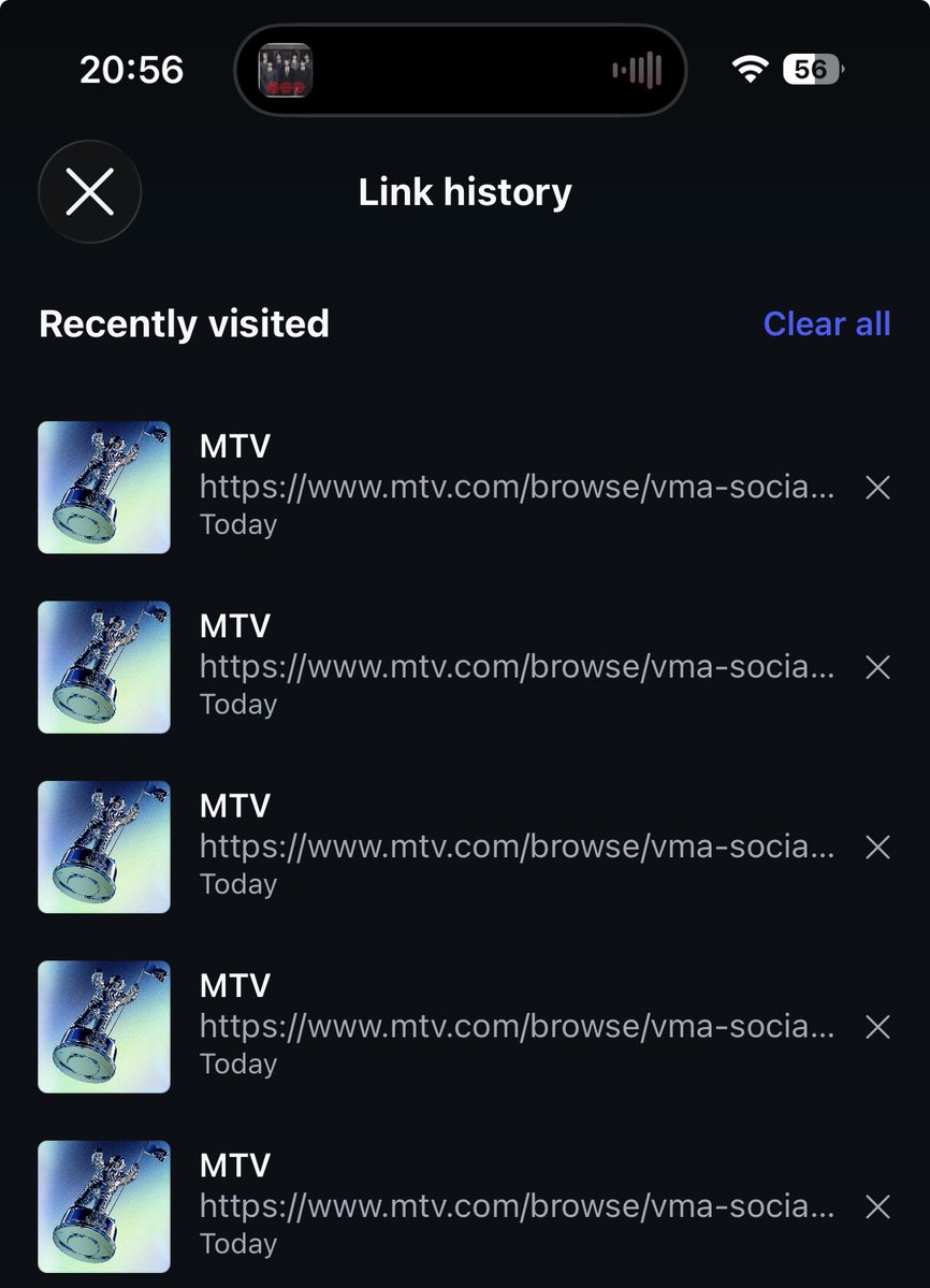 jiminssikookies's tweet photo. ‼️ ARMY, DONT CLICK LINKS ON TWT, OTHERS ARE MASKING OTHER GROUP LINKS UNDER OUR POSTS !! GO TO MTV INSTA STORY AND VOTE FROM THERE MULTIPLE TIMES FROM ALL UR ACCS !! 

vote, close story, pull down mtvs page to reload and open story to vote again. repeat. check history to see if you managed to vote multiple times (the 3 dots after you click the link)