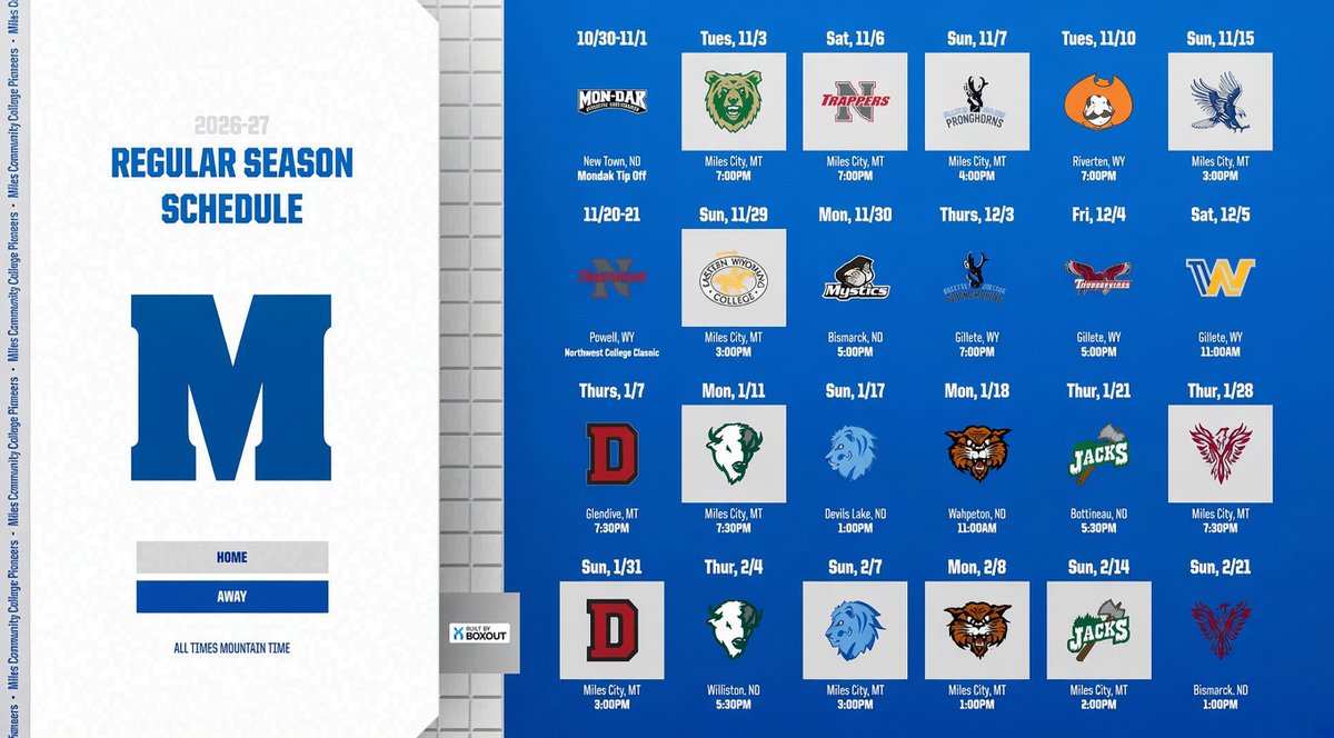 pioneersmbb's tweet photo. Official 2026-27 Schedule ⬇️

#RunMCC #PioneerBlue https://t.co/o3fuV7v7gZ