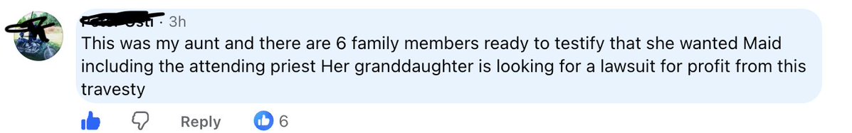 lindaadsetts's tweet photo. @merry123459 Found this comment on FB and screen shot it. I edited out his name but he is okay with people knowing. https://t.co/kidmL54ZOG