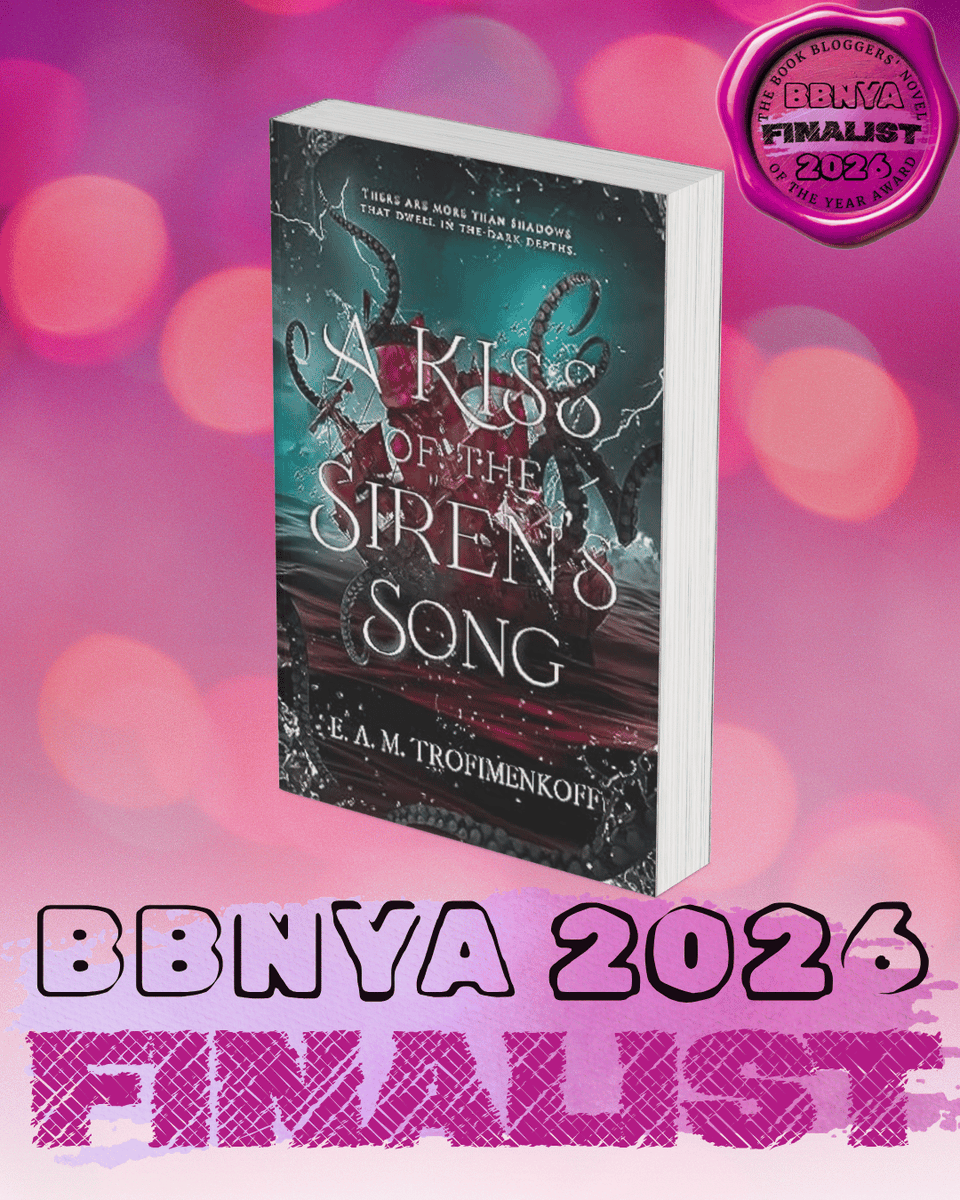 BBNYA_Official's tweet photo. Huge congratulations to A Kiss of the Siren's Song by E. A. M. Trofimenkoff

You are a BBNYA finalist!!!!! https://t.co/n4xerXVC18