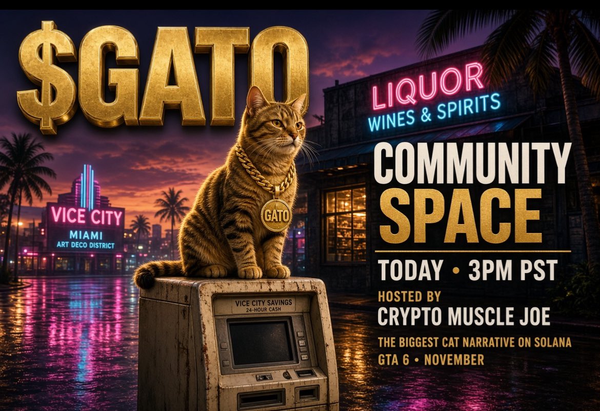 cryptomusclejoe's tweet photo. solana:HsprHxBRgiVaQdRf3TnKNuZZtaX9JUSPgMFdAkk6pump Community Block Party!
3 PM  Pst.  Link below 👇🏽

https://t.co/qYpHpYyu18 https://t.co/dbnXwMOZXf