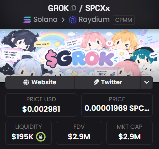 stitchdegen's tweet photo. And the second coin I want to talk about today is $GROK 

I found this one pretty interesting, so I wanted to share my thoughts with you guys

At first glance, I thought it was just another meme trying to ride the Grok name. But after digging deeper, what caught my attention is how it combines a real PFP trend with the stock meta on StonkFun

1. It starts with the Grok Bot PFP trend

Around September 18, a Korean dev named Serio shared a tool/prompt using Grok that turns normal images into Grok Bot-style avatars: round face, black eyes, no mouth, and instantly recognizable

After that, more people on X started changing their PFPs to this style

The way it spreads is pretty simple :

Create the image => change PFP => reply/quote with the new avatar => the same visual starts filling the timeline => more people follow

PFP metas are nothing new. The most recent example everyone probably remembers is $GHIBLI 

When the Ghibli style spread across the internet and larger accounts started joining the trend, the token quickly ran to around $40M MC

Grokification is clearly trying to capture a similar formula

But I want to make one thing clear: the Grok PFP trend right now is nowhere near Ghibli at its peak. It is still mostly concentrated on X, among Grok users and parts of CT. It hasn't really broken into the mainstream yet

2. What I find most interesting: PFP + stocks

PFP metas have been around forever

And anyone following StonkFun recently already knows the stock meta

But PFP + stocks is something I haven't seen many coins combine this naturally

Instead of being paired with SOL like a normal PFP meme, $GROK launched on StonkFun and is paired with SPCXx, a tokenized stock tied to SpaceX

So the narrative becomes pretty easy to understand :

Grok Bot PFP => $GROK => SPCXx/SpaceX

Of course, $GROK is not an official token from Grok, xAI, or SpaceX. This connection is entirely community-built

But with memes, sometimes all the market needs is a story simple enough for everyone to understand and repeat

PFPs have run before

The stock meta has run before

But a PFP trend spreading on X being directly combined with the stock narrative still feels relatively new to me

3. The reward mechanism makes the SPCXx narrative more complete

$GROK has a 3% transfer tax

Under the reward mechanism, fees are accumulated and can be converted into SPCXx for distribution to holders

In simple terms :

Trade $GROK => generate fees => hold $GROK => potentially receive SPCXx rewards

I mainly like this from a narrative perspective

It changes the story from simply “buy a Grok meme” into “hold a Grok meme and potentially receive rewards tied to the SpaceX stock narrative”

But I wouldn't use the rewards alone as a reason to be bullish

Rewards depend on volume. If volume dies, fees die with it. And right now I haven't seen clean enough data to confidently say how much SPCXx holders of this specific token have actually received

4. So why did $GROK run?

I don't think it came from one single catalyst. It was several things lining up at the right time

The Grok Bot PFP trend existed before the token

Then $GROK appeared while the trend was still fresh, right when StonkFun was getting attention, and it chose SPCXx as its pair

The community started pushing the narrative, a few accounts got in early, holders increased, and 24h volume reached around $3–4M at one point despite the token being very new

So the market suddenly had :

PFP trend + Grok attention + StonkFun + SPCXx + community + volume

That's why I think it was able to move from a low cap into the multi-million range so quickly, rather than simply because the ticker happens to be $GROK 

5. What I also like is that bigger KOLs haven't really entered yet

The community is pretty active right now, and I've seen a few accounts get in early

But I still haven't seen many tier-one KOLs really step in

I look at this from both sides

On one hand, distribution is still relatively small, and there isn't enough major KOL/smart-money flow to treat that as validation

On the other hand, if the narrative continues developing, there is still another audience layer that hasn't really been reached yet

The first wave has mainly been :

community + Grok users + the PFP trend

If bigger accounts only start participating later, that could create a second wave of attention

6. The next catalysts are what really matter

At this point, the website, SPCXx pair, and 3% tax are no longer new catalysts. The market already knows about them

For $GROK to open another major leg, I think it needs a second layer of attention

The first and most important catalyst is the PFP trend expanding beyond CT

If Grok Bot-style avatars start showing up more on TikTok, Instagram, or larger non-crypto accounts, then the setup starts looking much more like a real PFP meta

The second catalyst is larger KOLs/accounts joining the trend

They don't even need to buy or shill $GROK. If large accounts start using the visual, search volume and attention around the trend can increase naturally

The third catalyst is Grok/xAI/Elon touching the PFP trend itself

Official Grok has already acknowledged this broader avatar trend, although it used different wording. I don't take that as an endorsement of $GROK, and it certainly doesn't mean Grok knows about or supports the token

What matters to me is simply that the visual/trend behind the coin actually exists and has reached Grok's radar

If Elon, Grok, or another ecosystem account later uses a similar visual, the community will probably connect the dots on its own

That's high-upside optionality, not a confirmed catalyst

7. Attention outside crypto is also helping

Another thing I wouldn't ignore is that Grok/SpaceX itself has been getting plenty of attention outside crypto

On September 22, Tesla and Elon continued pushing Grok Bot inside Tesla vehicles. Grok 4.7 also recently appeared, while Starship continues to have upcoming milestones that the market is watching

None of this is $GROK news

But it keeps Grok, AI, and SpaceX in front of a much larger audience outside CT

For a meme built around the Grok PFP narrative and paired with SPCXx, that's a pretty favorable attention backdrop

It doesn't directly pump the token, but it helps keep the broader narrative from cooling off too quickly

8. StonkFun and SPCXx are catalysts of their own

$GROK doesn't exist separately from its ecosystem

If StonkFun continues attracting volume and the stock meta stays relevant, $GROK gets another layer of attention even if the PFP trend temporarily slows down

SPCXx is also worth watching because it's the quote asset for this pair

If SPCXx keeps getting attention, liquidity improves, and the tokenized-stock narrative heats up, the Grok + SpaceX story becomes even easier for the market to trade

And if SPCXx rewards actually start being distributed clearly to holders, the community gets another very simple content loop :

Hold Grok => receive SPCXx

To me, that's a more realistic catalyst than simply sitting around waiting for Elon to tweet

9. Why I'm not calling this the next $Ghibli yet

$Ghibli reached around $40M because the trend became genuinely mainstream

It wasn't just CT

The whole internet was making Ghibli-style images, and very large accounts were participating

$GROK doesn't have that layer yet

But that's also exactly what I'm watching

If Grokification stays trapped inside CT, using $Ghibli's $40M valuation as a benchmark doesn't make much sense

But if the Grok Bot PFP starts escaping crypto and spreading among normies, then the comparison becomes much more interesting

In other words, the next upside isn't really in the tokenomics anymore. It's in the distribution of the trend

10. And of course, the risks are pretty obvious

This is still an unofficial meme

xAI, Grok, and SpaceX are not behind the token

The dev has also launched multiple tokens before, the SPCXx pair is good for the narrative but doesn't have the same liquidity profile as SOL, and the 3% tax becomes a disadvantage if volume starts dying

Most importantly, PFP metas usually arrive very quickly and disappear just as fast

If people stop changing their avatars over the next few days, volume drops hard, or another Grok clone starts stealing attention, the thesis can weaken very quickly

So this isn't something I would buy and forget about

+ My plan

I've aped a small position here because I think the setup is interesting

But after the first wave, I don't want to chase it aggressively

The deeper zone I'm watching is still around $2–2.3M MC

If it loses $1.5M, then for me the short-term thesis is invalidated and I'll cut the position

Over the next few days, I'm mainly watching four things :

Is the PFP trend still spreading? Are bigger KOLs/accounts starting to participate? Is StonkFun/SPCXx still holding attention? And most importantly, is the trend starting to break outside CT?

What makes $GROK interesting to me isn't that it invented an entirely new meta

PFPs have been around forever. The stock meta already exists

But this is one of the first times I've seen PFP + stocks combined into a narrative this naturally, right when Grok Bot is getting attention outside crypto and StonkFun still has active flow

If attention stops where it is now, then the story may not have much further to go

But if we get a second layer of attention from normies or larger accounts, that's the catalyst that could really expand the $GROK narrative

6HU4CmRb15C2nQDx8Ld2f2W2wTdmog6aZiiXdrT5Pzi8