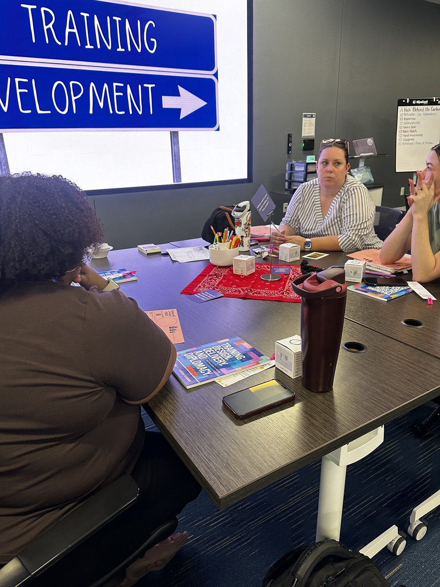 PLinRISD's tweet photo. PL Pioneers is one of my favorite professional learning experiences we offer. Last night was our first session! The Nested Process, chunking and audience were the learning focus. 🚀 #plinrisd #risddreamon @mooretolearn #plpioneer https://t.co/MdKjkU6aTl