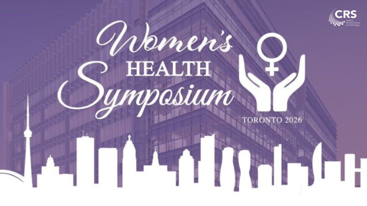 CRSScience's tweet photo. CRS, in partnership with Unity Health Toronto and University of Toronto, is pleased to announce the inaugural Women’s Health Symposium. To learn more and secure your seat, visit: https://t.co/g9kker2Gne https://t.co/bHwOLb7rRo