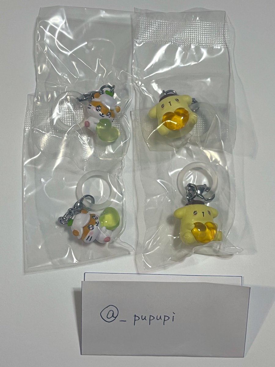 _pupupi's tweet photo. 【交換】
サンリオ エモきゅん 2

《譲》ポムポムプリン、コロコロクリリン

《求》キティ

難しいかと思いますがよろしくお願いいたします。
お気軽にお声掛けください⟡.· https://t.co/bjoUOdtINQ