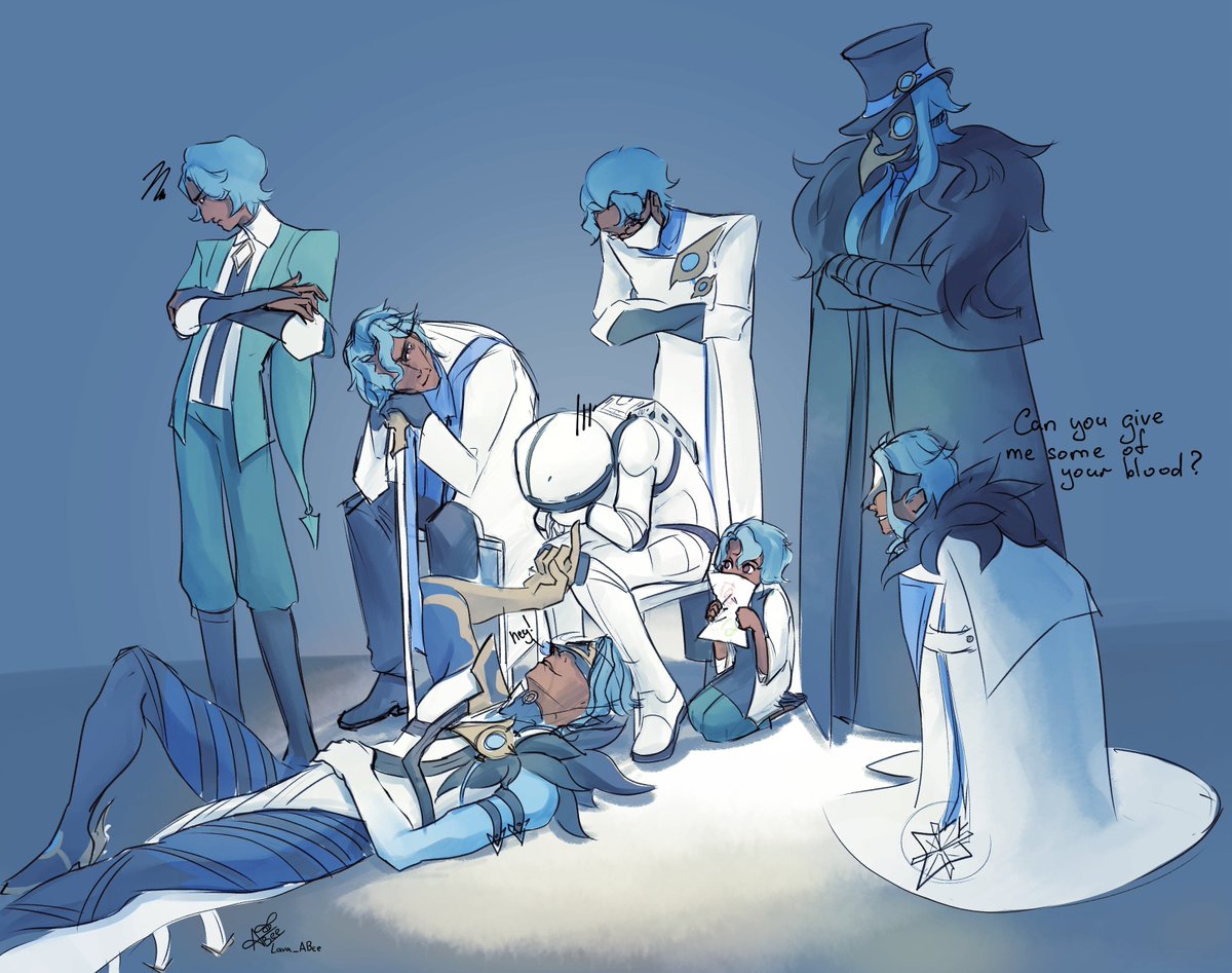 lava4_annbee's tweet photo. What if other Zandiks were still alive
#dottore #GenshinImpact #OC https://t.co/JUh2iCBzKA