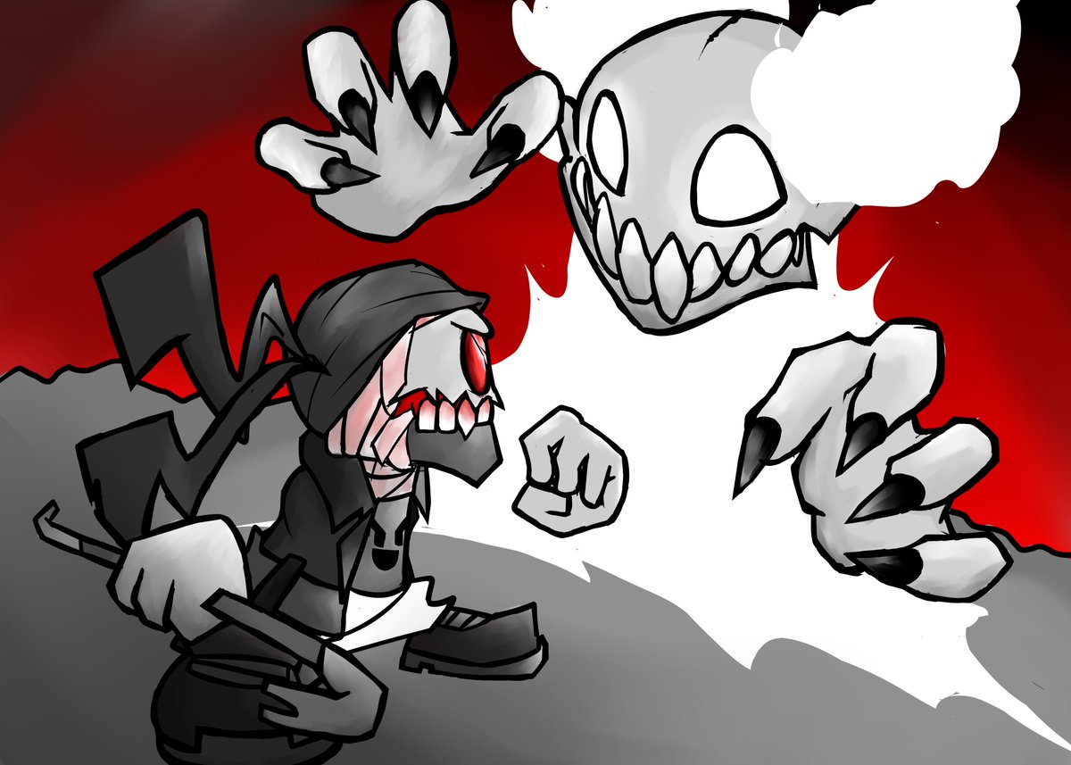 theMaskMajor's tweet photo. Happy madness day 2026 guys!!! Couldn't get an animation out this year, but still wanted to draw something <:) https://t.co/EtjpxX2jK7