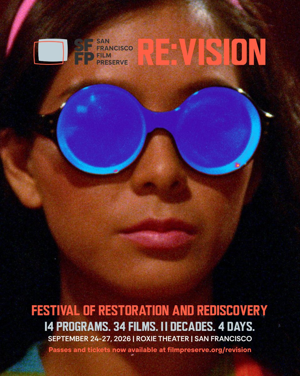 canyoncinema's tweet photo. Canyon Cinema is proud to partner with SF Film Preserve on its inaugural Re:Vision—Festival of Restoration and Rediscovery!

ROSEBLOOD (1974), by Canyon artist member Sharon Couzin, screens with Karen Sperling's THE WAITING ROOM (1973) this Sunday, Sept 27 at 1:20pm @roxietheater https://t.co/4P2UNiCNAD