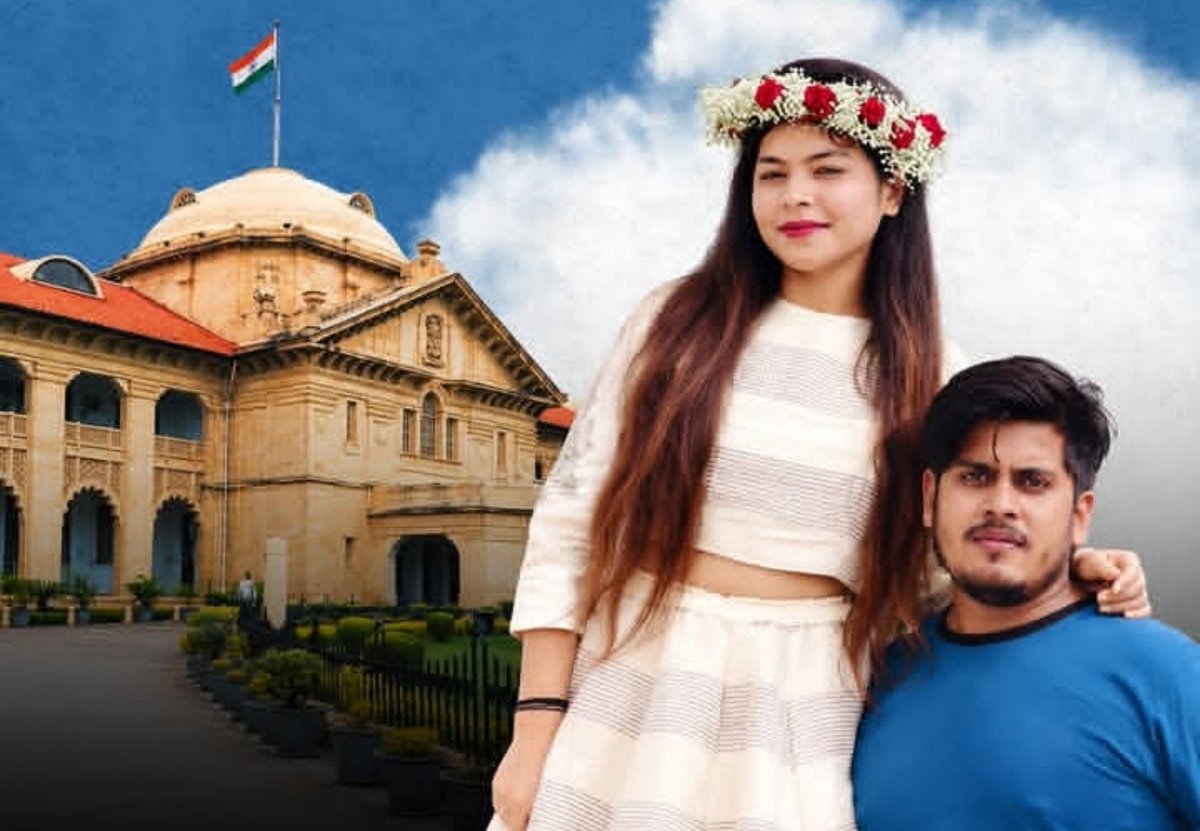 Busuuuu7m's tweet photo. ALLAHABAD HC ALLOWS GHAZIABAD WOMAN TO LIVE WITH MUSLIM HUSBAND,

Says Adult's Choice Cannot Be Controlled by Family. https://t.co/PKz9O3BE9K
