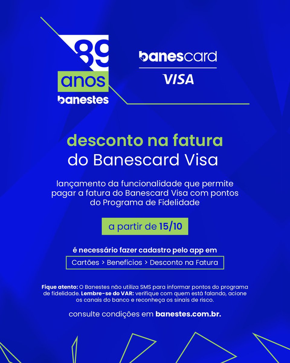 Banestes_SA's tweet photo. https://t.co/LLTNZ6o6zC