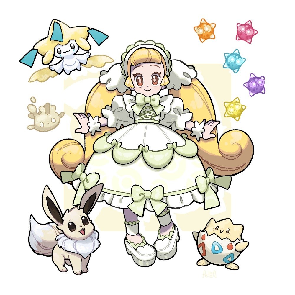 AdAn_Nanainonai's tweet photo. Hana X Pokémon 🤍

The last one in the Pokémon Trainer collection! I thought Hana would look adorable dressed in a Lolita outfit ⭐
What do you think of her team?? I Hope you like It!

#おジャ魔女どれみ #OjamajoDoremi #MagicalDoremi #Pokemon #pokemonfanart https://t.co/nylTrvMlEC