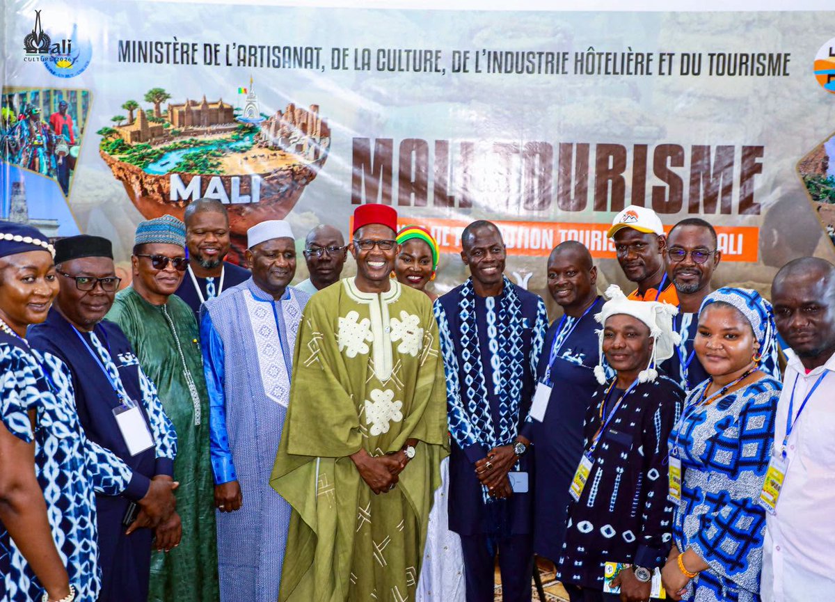 mdaffe's tweet photo. Au SITHO 2026 à Ouagadougou, j’ai visité le stand du Mali et encouragé notre délégation à poursuivre ses efforts pour valoriser la destination Mali et renforcer les échanges touristiques au sein de l’espace AES. https://t.co/cBK7Sr0TQK