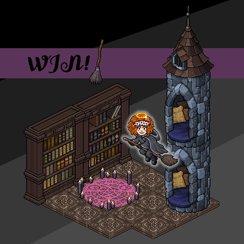 Habbox's tweet photo. Do you like THINGS? Things that are FREE?

Get a sneak peek of the Enchanted Broomstick effect on @Habbo before it goes into the shop next month-- three can be won right here!

1️⃣Follow @Habbox
2️⃣Like and RT this
3️⃣Comment username and which hotel you use

🧹Good luck witches!🧹 https://t.co/wtxVFQnJCS