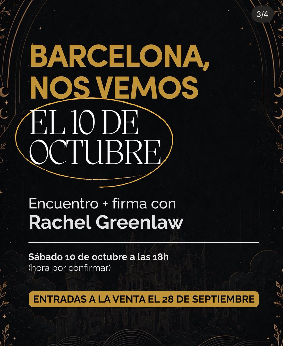 UniversoDSilvia's tweet photo. 📆EVENTOS📆
La autora Rachel Greenlaw, #TheOrdeals, visitará Madrid y Barcelona. Tenéis toda la info en las imágenes y en el Instagram de #InLov. https://t.co/yPNsu8kH0I