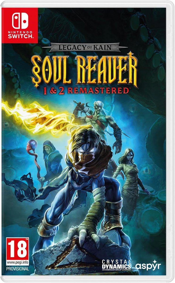 Econogeek_'s tweet photo. Legacy of Kain: Soul Reaver 1 &amp; 2 Remastered sur Nintendo Switch à 23,75€ (au lieu de 34,99€) sur amazon
➡️ https://t.co/uQR0NYrI9c #pub https://t.co/CIjhziSDvN