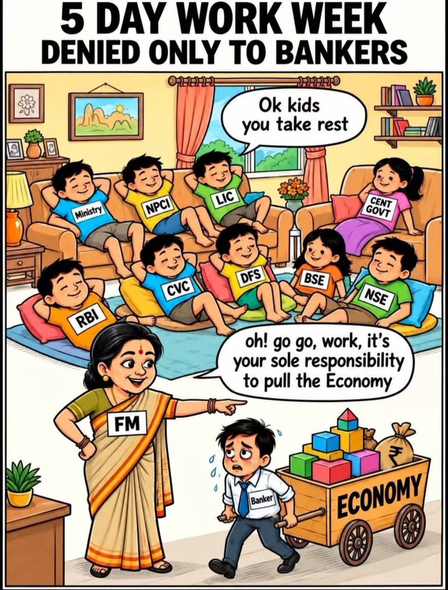 BISWA_R_'s tweet photo. @Sowmyakutt3v Strike on Sunday what's the meaning. Strike is required so that branches which are in horrible postion can breath. Banks growth is 2x employee have decreased 0.9x. Strike is for already implementing the orders they signed. https://t.co/DHIU5X5a2P