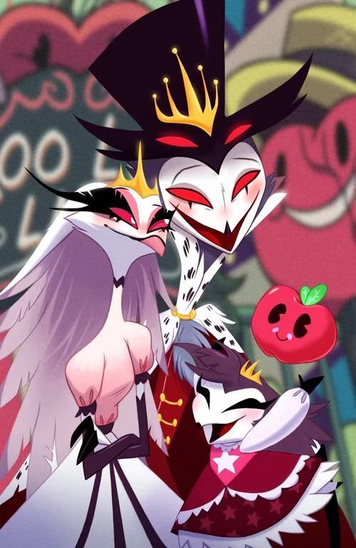 foxyyy_32's tweet photo. Our favorite owl family being adorable again 😈💜
#Stolas #StolasGoetia #HelluvaBoss #HelluvaBossFanart #StolasFanart #StolasArt #HelluvaBossArt
.
.
.
.
.
.
.
.
Amazing art made by @VivziePop https://t.co/1Rl5hyakL9