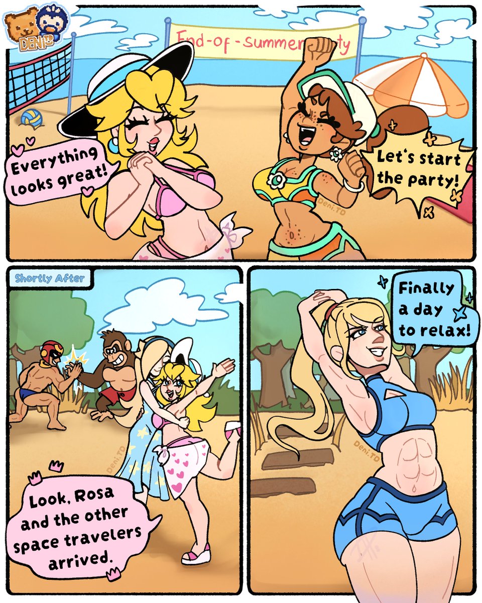 deniiTD's tweet photo. Nintendo Beach Party - Part 1 ☀️🏖️

#nintendo #mario https://t.co/Qoed8YT8bw