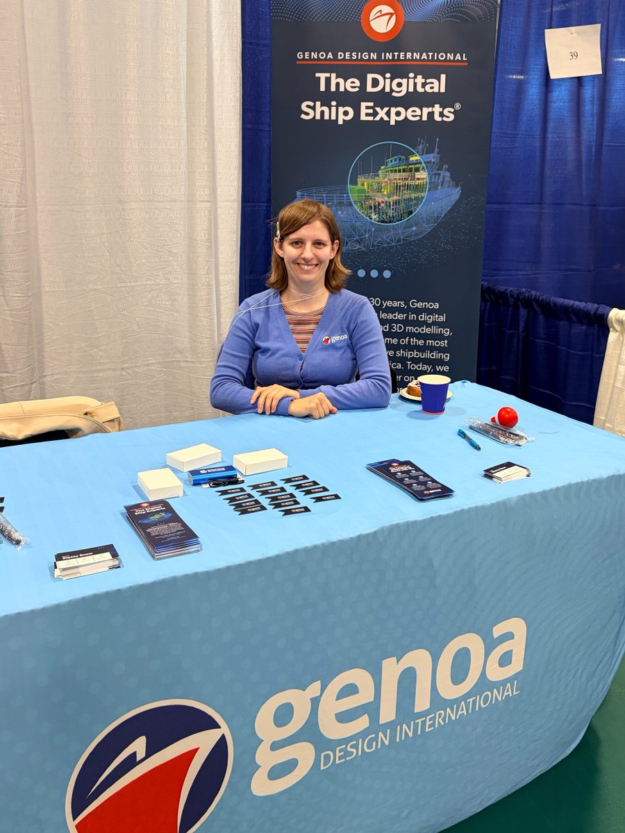 genoadesign's tweet photo. We loved meeting so many students and future industry professionals at Memorial University’s Career & Graduate School Fair today! 🎓

Our team members Stacey and Jess had a great time connecting with students from Memorial University and the College of the North Atlantic, chatting about career paths, opportunities at Genoa, and what it’s like to build a career in North America’s marine industry.

Thank you to everyone who stopped by our booth to introduce themselves, ask questions, and learn more about what we do. We’re always excited to meet the next generation of talent and hear about where they hope their careers will take them.

And thank you to Memorial University for another great Career & Graduate School Fair!

@MemorialU