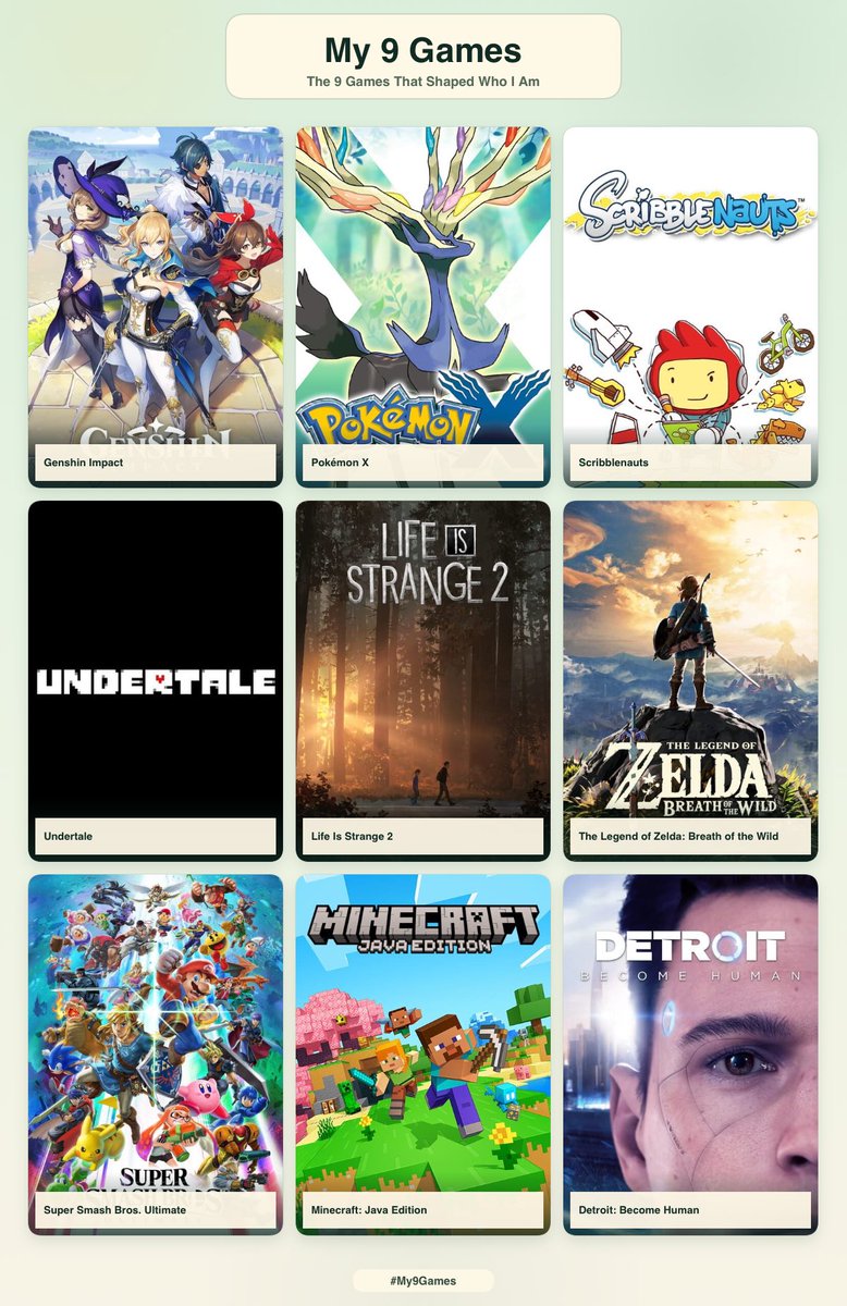 jax_arewild's tweet photo. 9 games + anime that shaped who I am :D https://t.co/7UguoqkaMD