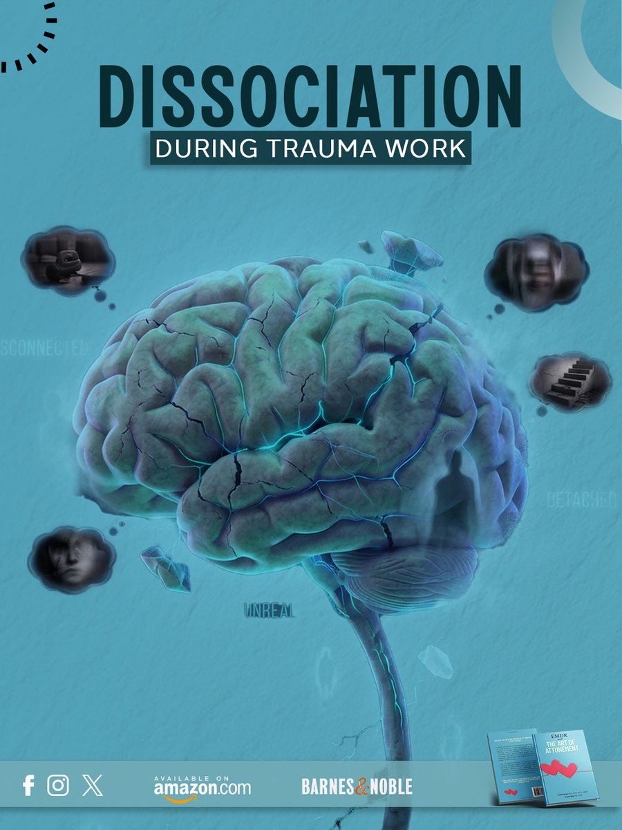 Author_Esta's tweet photo. Dissociation can appear subtly in trauma therapy. Attuned therapists recognize these signs, pause when needed, and return to stabilization before continuing processing.
Learn more! https://t.co/0PPc89JZEk
#emdr #emdrtherapy #dissociation #traumatherapy #readers #bookstagram https://t.co/kdS96m0ign