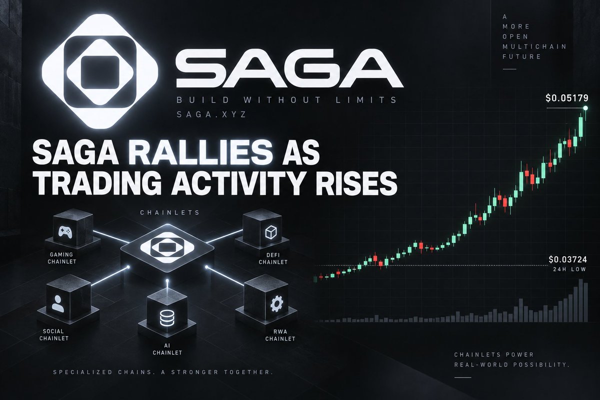 blockvia_'s tweet photo. What’s driving SAGA’s surge? 

saga-2:native is near $0.05142, up 35.8% in 24h, with heavier trading. No specific new catalyst is confirmed for today’s move. 

▶Subscribe for updates. 
#SAGA #SagaCrypto #CryptoNews #Altcoins #CryptoMarkets https://t.co/ISYHHEebYI