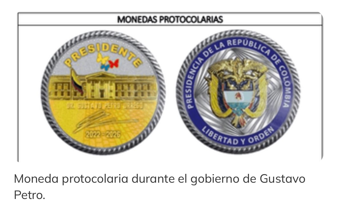 Soy_Capitalismo's tweet photo. Pero cuando Gustavo Petro sacó sus monedas protocolarias, ahí sí don Jediondo no dijo nada! 
🤡🤡🤡🤡🤡🤡 https://t.co/pIobJnfzzZ