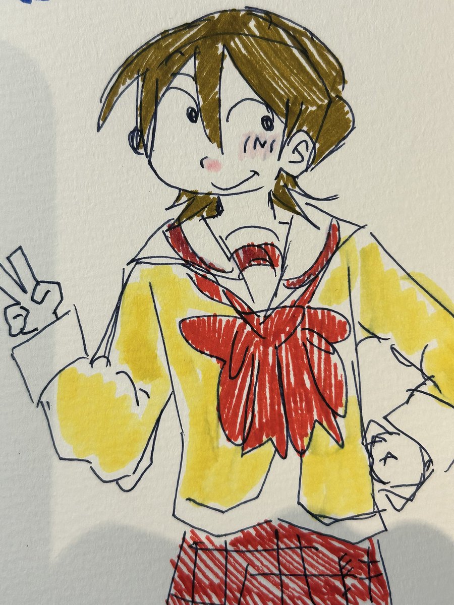 miod00dlez's tweet photo. deewdles again 

#nichijou #azumanga #yotsuba #myart https://t.co/n04D4d6uLt