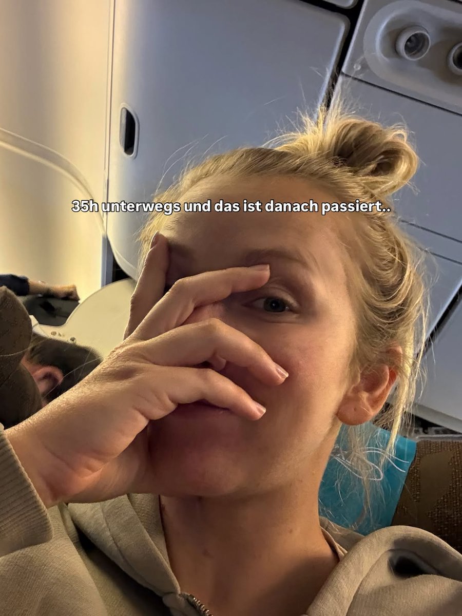 lenaschiwiocr3z's tweet photo. Hier die Auflösung: wir waren insgesamt 35h unterwegs 🤯 Aber irgendwie hat man einen Jetlag und kann auch nicht still sitzen. Daher haben wir das hier gemacht (Wisch nach links) Was hättet ihr nach 35h Reise gemacht? 🤪 https://t.co/o98uCc4htR