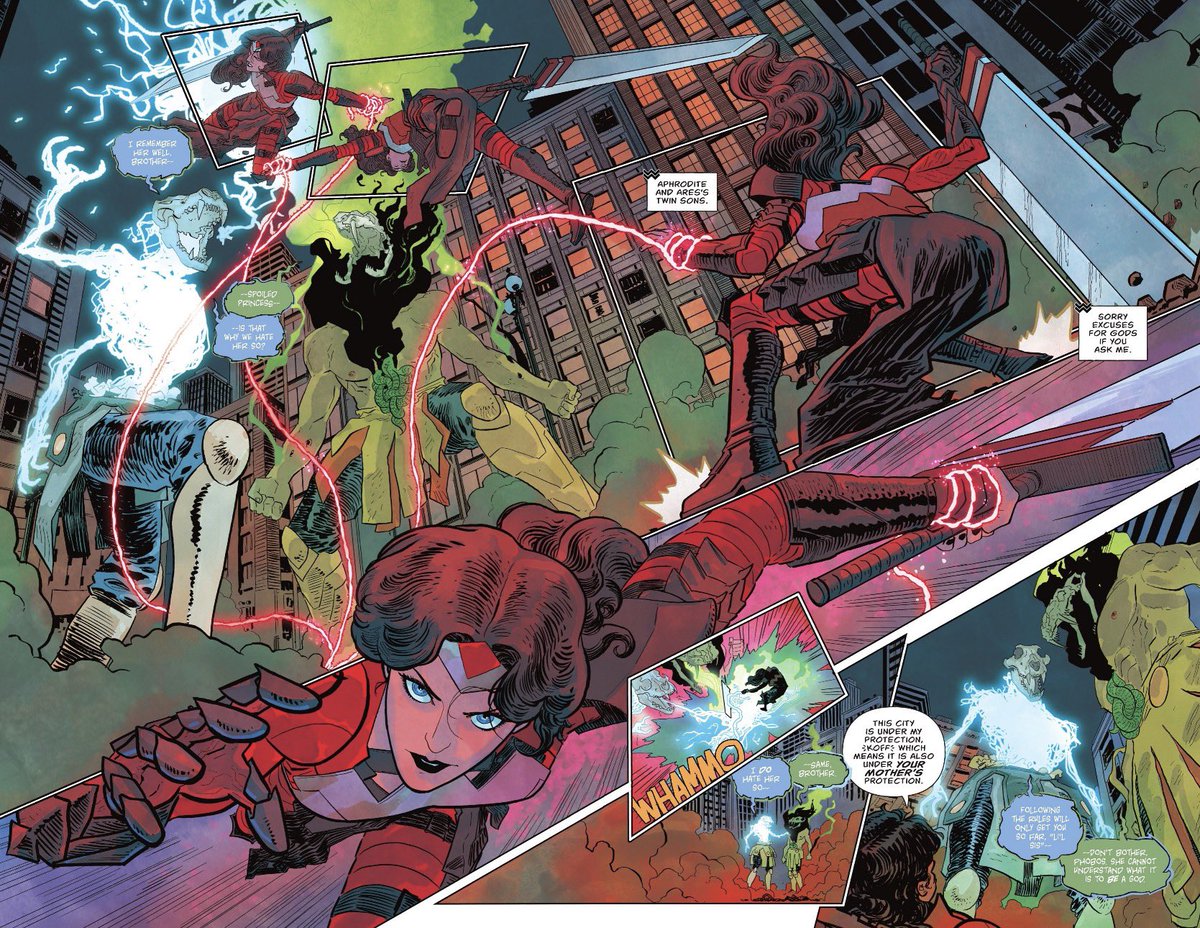 W0NZEE's tweet photo. Hayden Sherman does it again and Jordie Bellaire’s colours are so fucking pretty 😭💞 https://t.co/g332h0Sre2