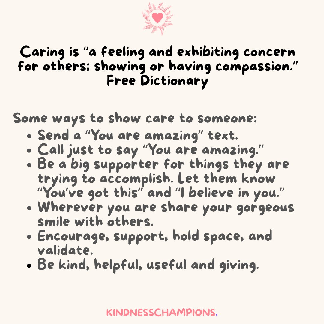 KindnessChamps's tweet photo. “Let’s normalize needing support and start calling it shared strength.” Titilayo Tinubu Ali
Namaste excellent people🥰
Showing kindness and caring makes a difference in someone's life💞
Credit #FreeDictionary & Unknown😊
#kindness #caring #bethe1to #sharedstrength #ubuntu❤️ https://t.co/uP2QsE5tKZ