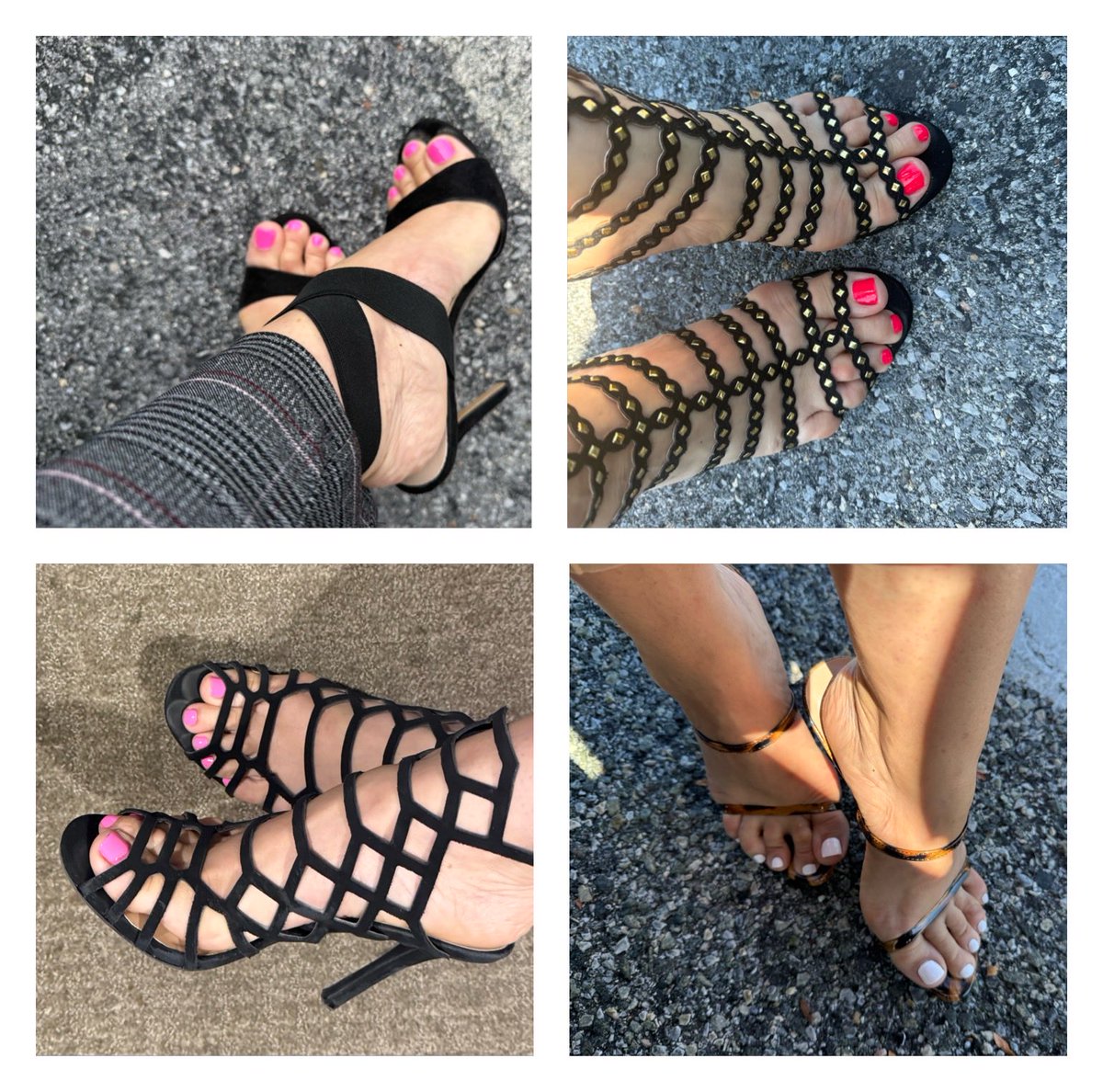 Inkedwife8008's tweet photo. A ‘lil’ feet appreciation. I’m very partial to Barbie pink toes lately, but I change it up with a fresh pedi every couple of weeks. Do I have sexy feet 💋 @Inkedcouple8008 #sexyfeet #greekfoot #pedicure #highheels https://t.co/NijGNFB76E