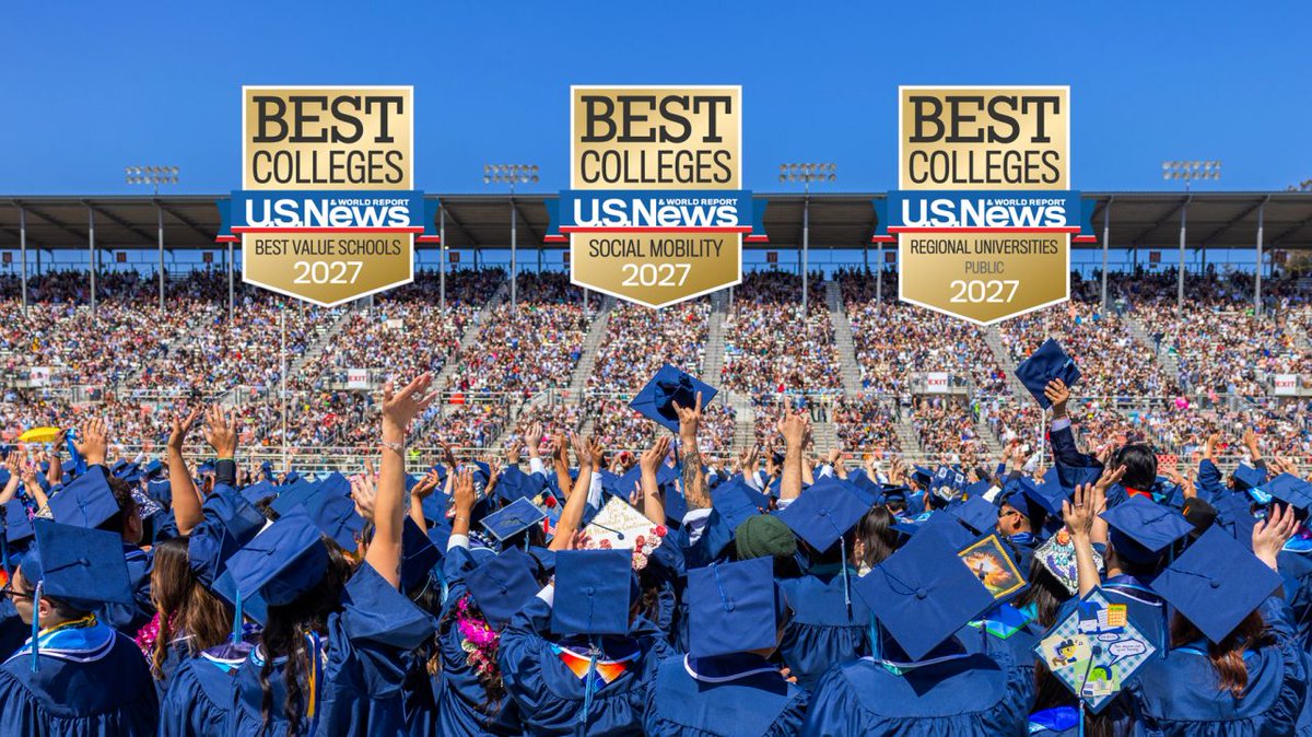 CSUMB's tweet photo. 📣 EXCITING NEWS on the #OtterRaft! 

For the second year in a row, #CalStateMontereyBay has been ranked the #2 University in the Western Region for Social Mobility by the U.S. News and World Report! 

Learn more about our other rankings here: https://t.co/BJr2LSgefB https://t.co/FpH6B9tWXP