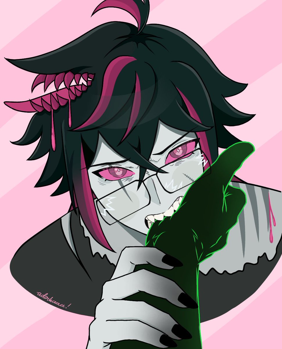 adorkaaaa's tweet photo. first fanart kinda nervous  #biohazart #phisnom https://t.co/ymRy4mNATy