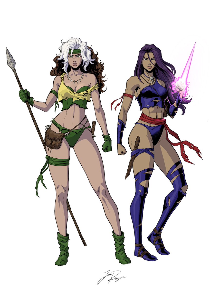 JRodriguez_art's tweet photo. PSYLOCKE &amp; ROGUE SAVAGE LAND
A fun recent commission! Dm me on IG for inquiries :)

https://t.co/pZmvZZHBIL https://t.co/pGd8ZCgzUb