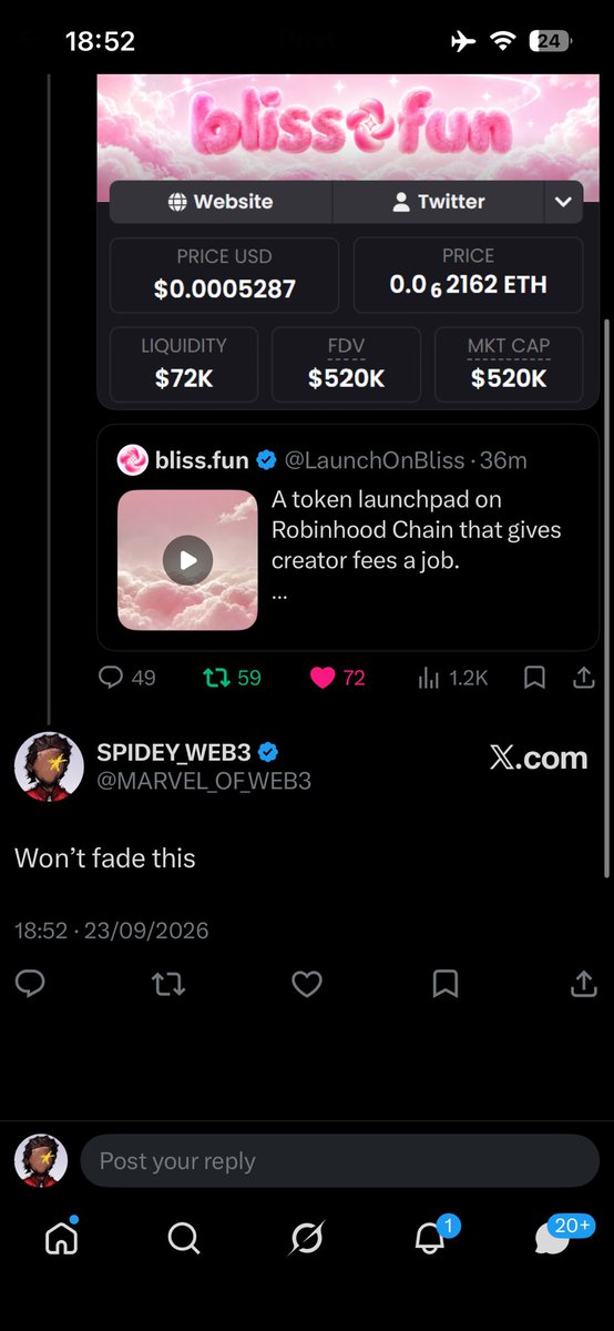 MChioke25345's tweet photo. @udyszn First win Udy 
Been engaging you for a year now 

GZxTqmLb5ddwracvaEXFSEKJ4oojniv6SwQHVRuEHRUe https://t.co/eyJUKKj17i