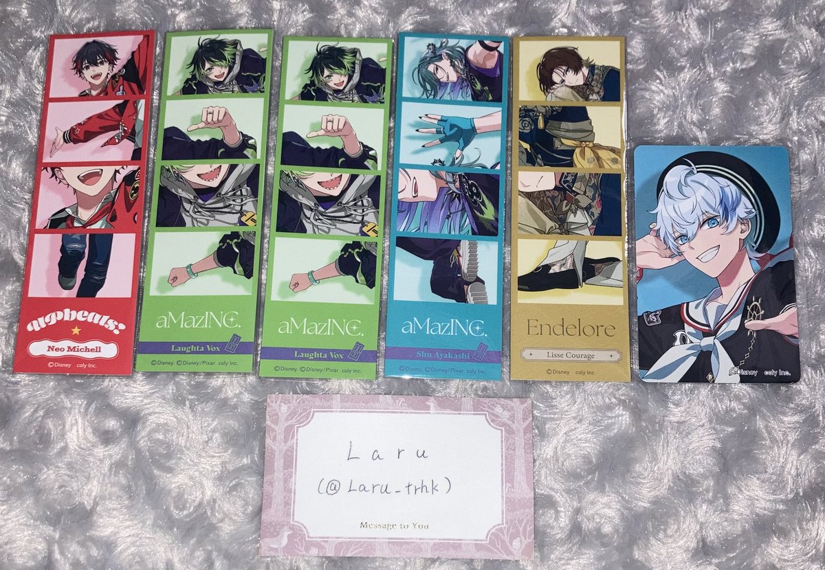 Laru_trhk's tweet photo. スパリク スパークリンクスターズ シーンフィルム フィルム 特典 / 交換

譲 ネオ ディディ ラフタ シュウ リゼ

求 ランカ

・郵送のみ
・初回リトリン必読

お気軽にお声掛け下さい。 https://t.co/P3i357j9HJ