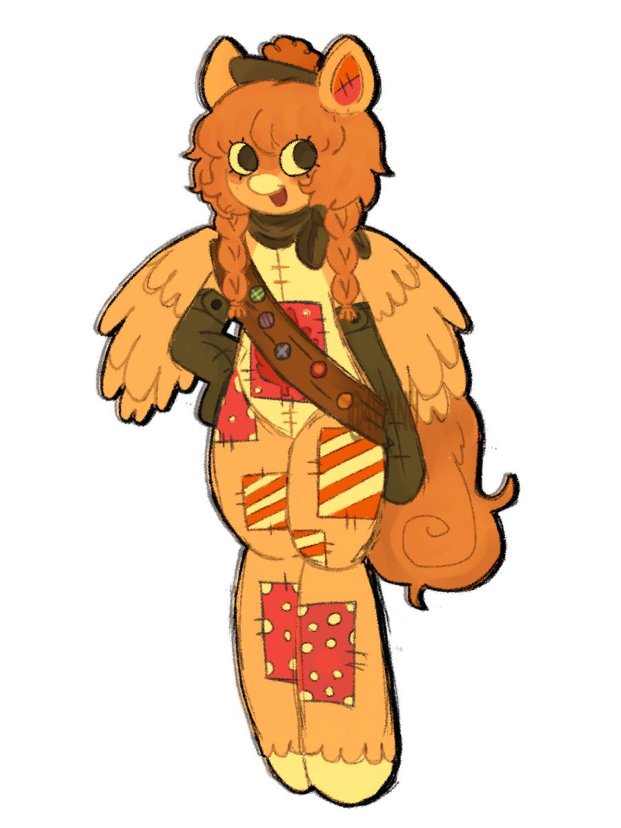 4wanyu's tweet photo. filly’s older sister, jodie 🍁

#oc #buddyoc https://t.co/JTfr3dvOuZ