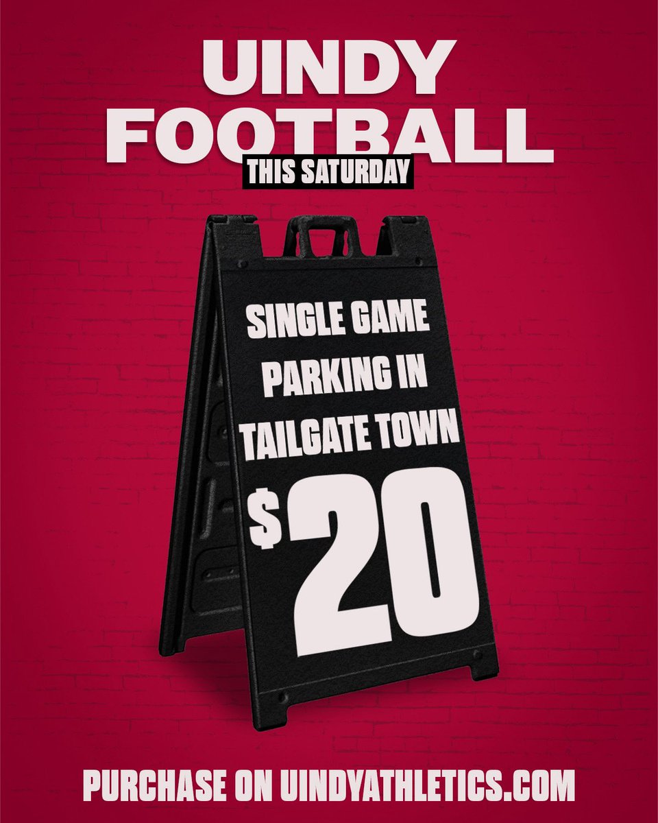 Single game parking for $20 graphic