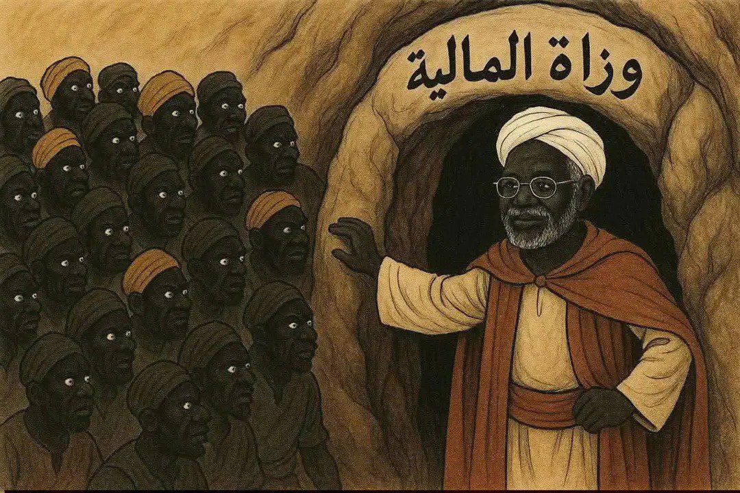 mb28043280's tweet photo. لوحة بعنوان (جبريل والأربعون زغاوي) الأشهر في القرن الـ٢١ https://t.co/pzwzvkwmIt