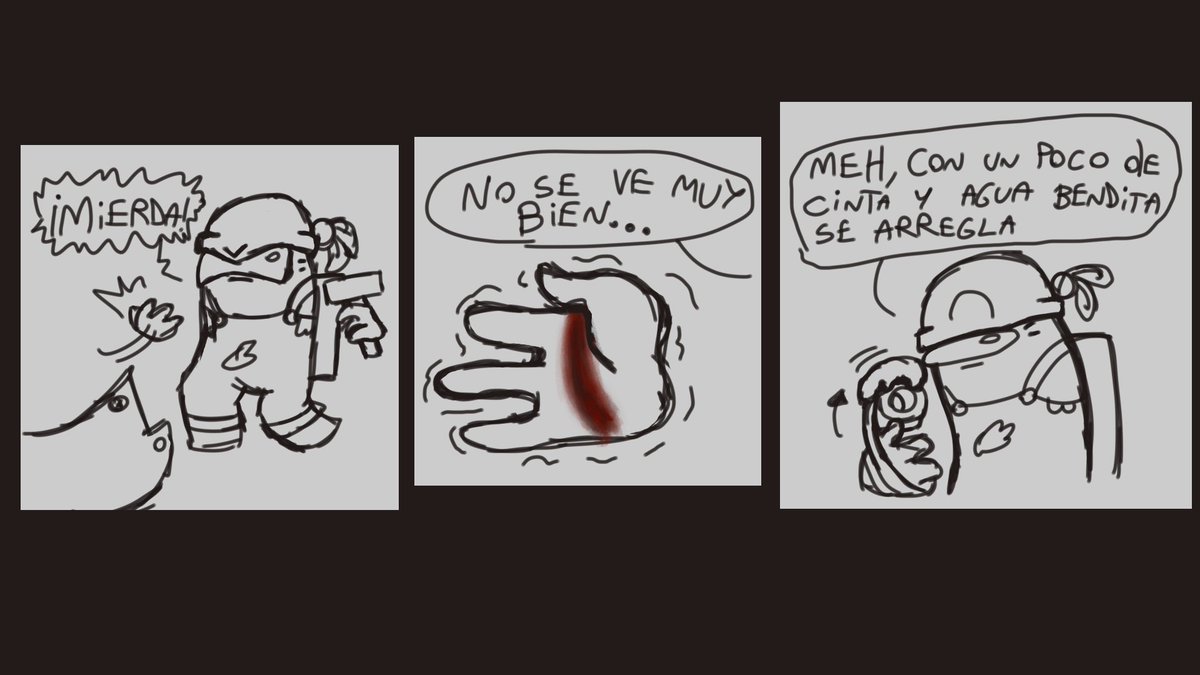 UnicornioLos's tweet photo. "OCULTANDO HERIDAS"
Fancomic Among Us -Parte 1-
#blime #amongusshow #amongus #amonguslime https://t.co/mzycq4RPKa